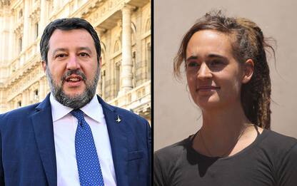 Diffamazione nei confronti di Rackete: sospeso il processo a Salvini