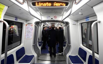 A Milano inaugurato il primo tratto della M4, nuova linea della metro