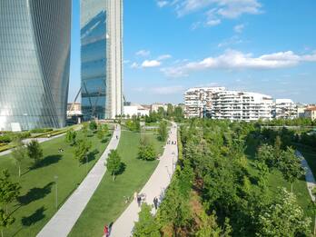 Milano, oggi l'inaugurazione del nuovo parco a CityLife