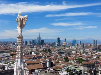 Milano, webcam sulla Madonnina per ammirare la città dall'alto