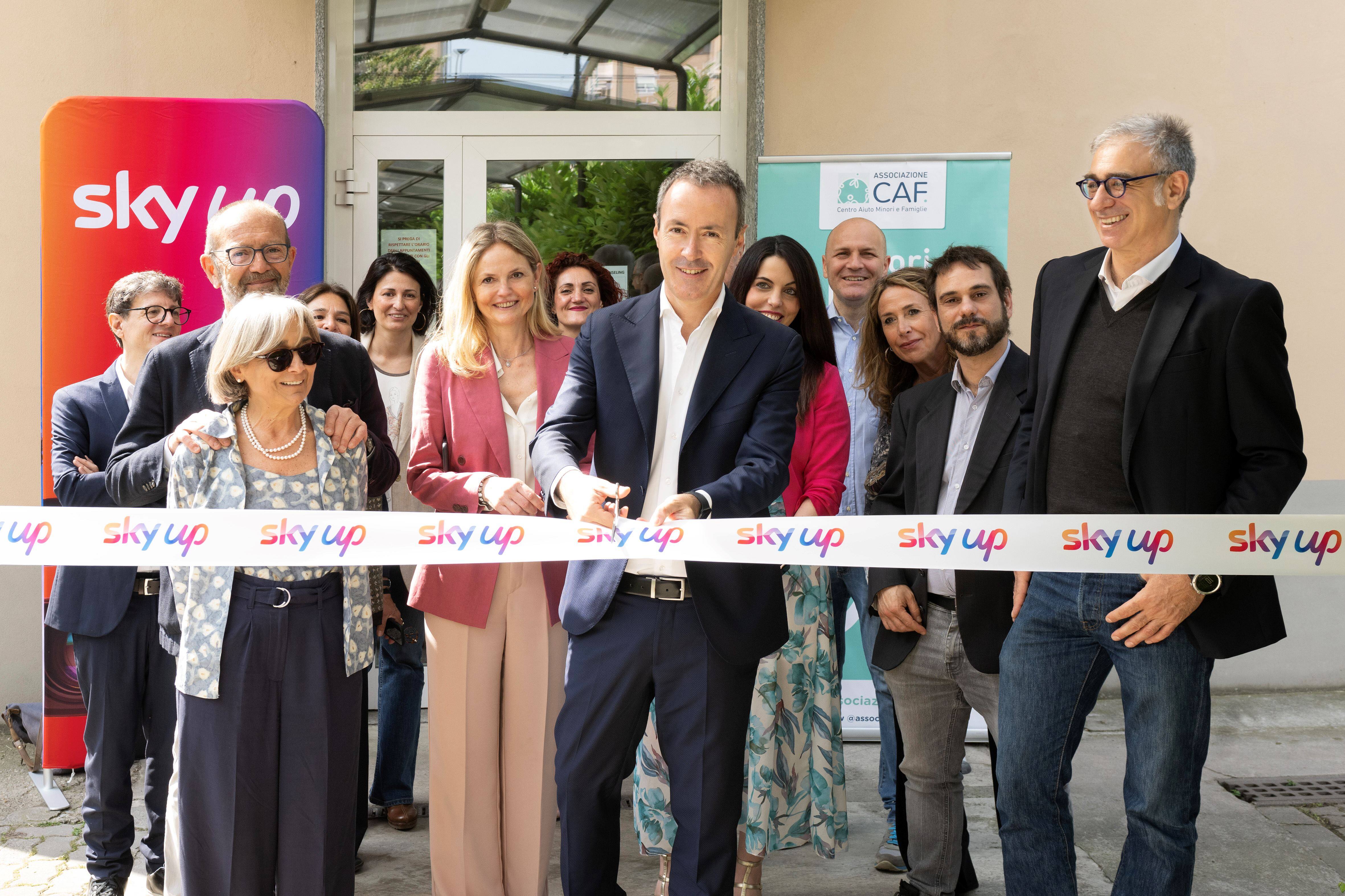 A Milano il primo Sky Up Digital Hub italiano