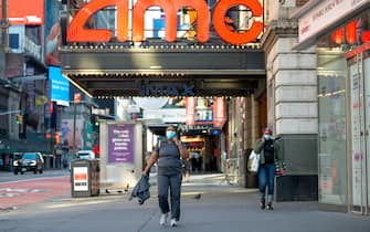 1223554914 amid the coronavirus pandemic on May 7, 2020 in New York City. COVID-19 has spread to most countries around the world, claiming over 270,000 lives with over 3.9 million cases.
