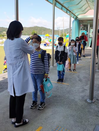 Coronavirus, Corea del Sud, scuola