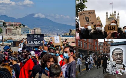 George Floyd, proteste e manifestazioni in molte città europee. FOTO