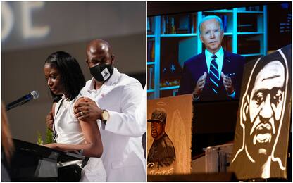 Floyd, funerali a Houston. Biden: "È l'ora della giustizia razziale"