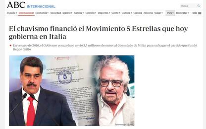 M5S, spagnolo Abc: "Nel 2010 finanziato da Chavez". Crimi: "Fake news"