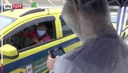Coronavirus Brasile, test in auto ai tassisti di Rio de Janeiro. VIDEO