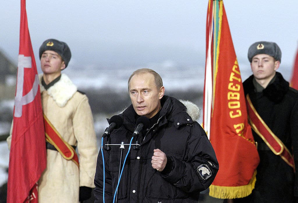 Putin parata Russia 2004