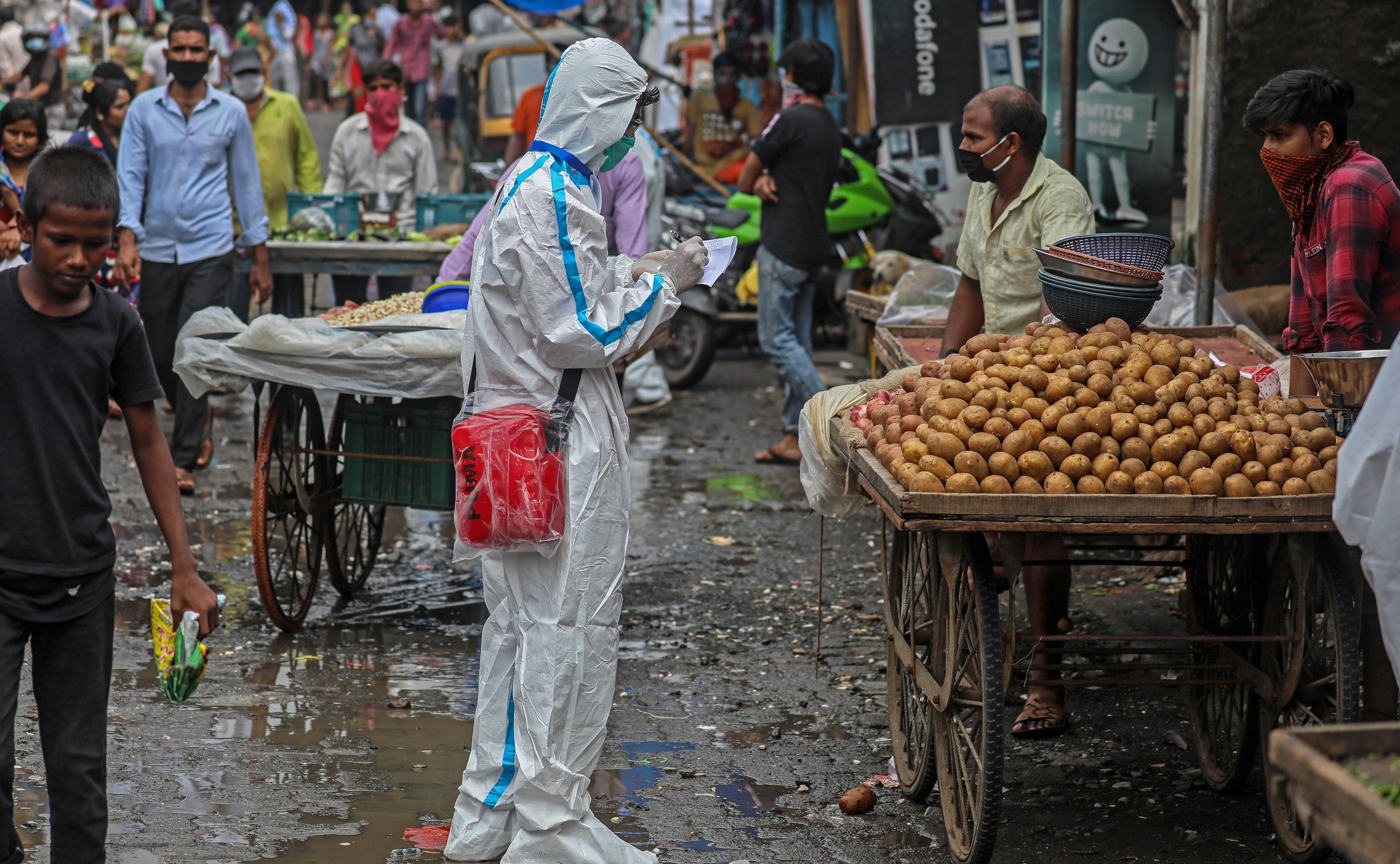 I controlli in India Coronavirus, India