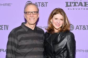 PARK CITY, UTAH - JANUARY 25: Directors Kirby Dick and Amy Ziering attend the 2020 Sundance Film Festival - "On The Record" Premiere at The Marc Theatre on January 25, 2020 in Park City, Utah. (Photo by Dia Dipasupil/Getty Images)