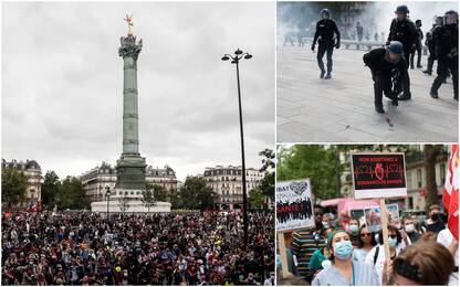 Parigi, protesta del settore sanitario: tensioni con la polizia. FOTO