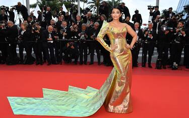 CANNES, FRANCE - MAY 19: Aishwarya Rai attends the screening of "A Hidden Life (Une Vie Cachée)" during the 72nd annual Cannes Film Festival on May 19, 2019 in Cannes, France. (Photo by Pascal Le Segretain/Getty Images)