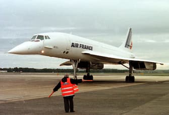 Aereo Concorde caduta a Parigi.