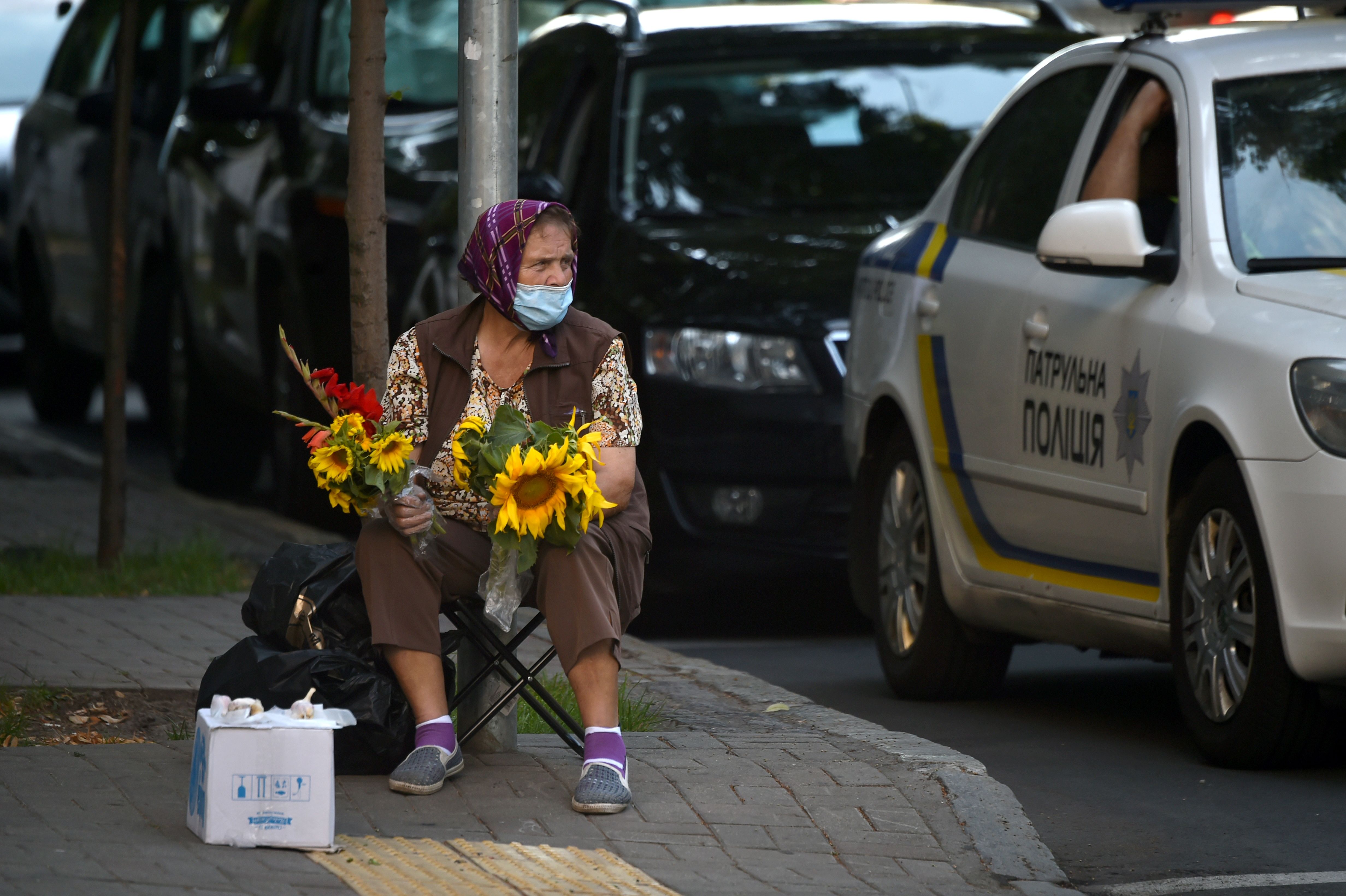 Un'immagine di Kiev coronavirus ucraina