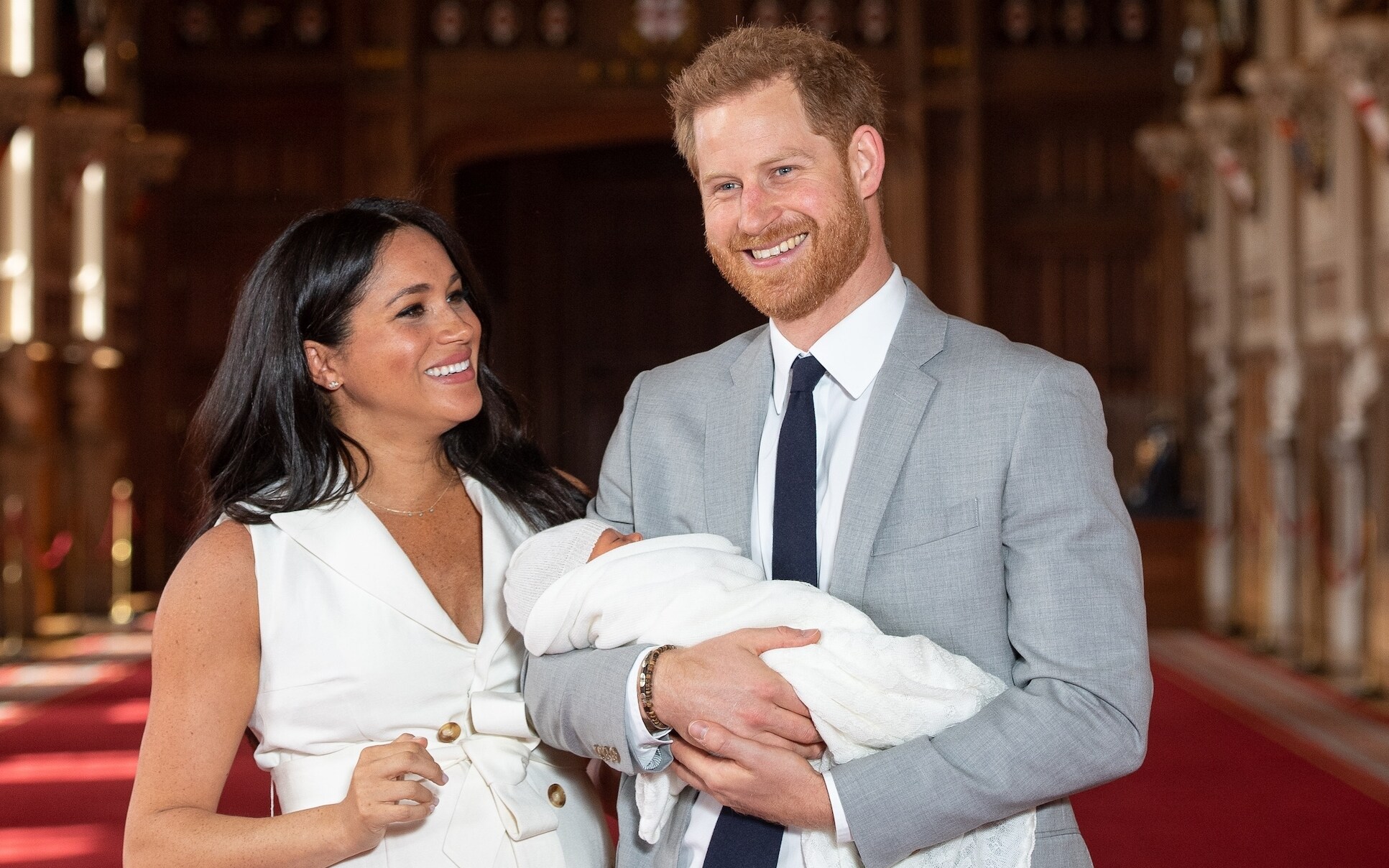 Il primogenito: è il 6 maggio 2019, Meghan e Harry con il piccolo Archie appena nato