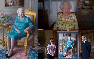 Ritratto regina Elisabetta presentato online, non era mai accaduto