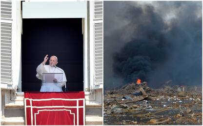 Esplosione a Beirut, il Papa: “Tragedia e dolore, prego per Libano"