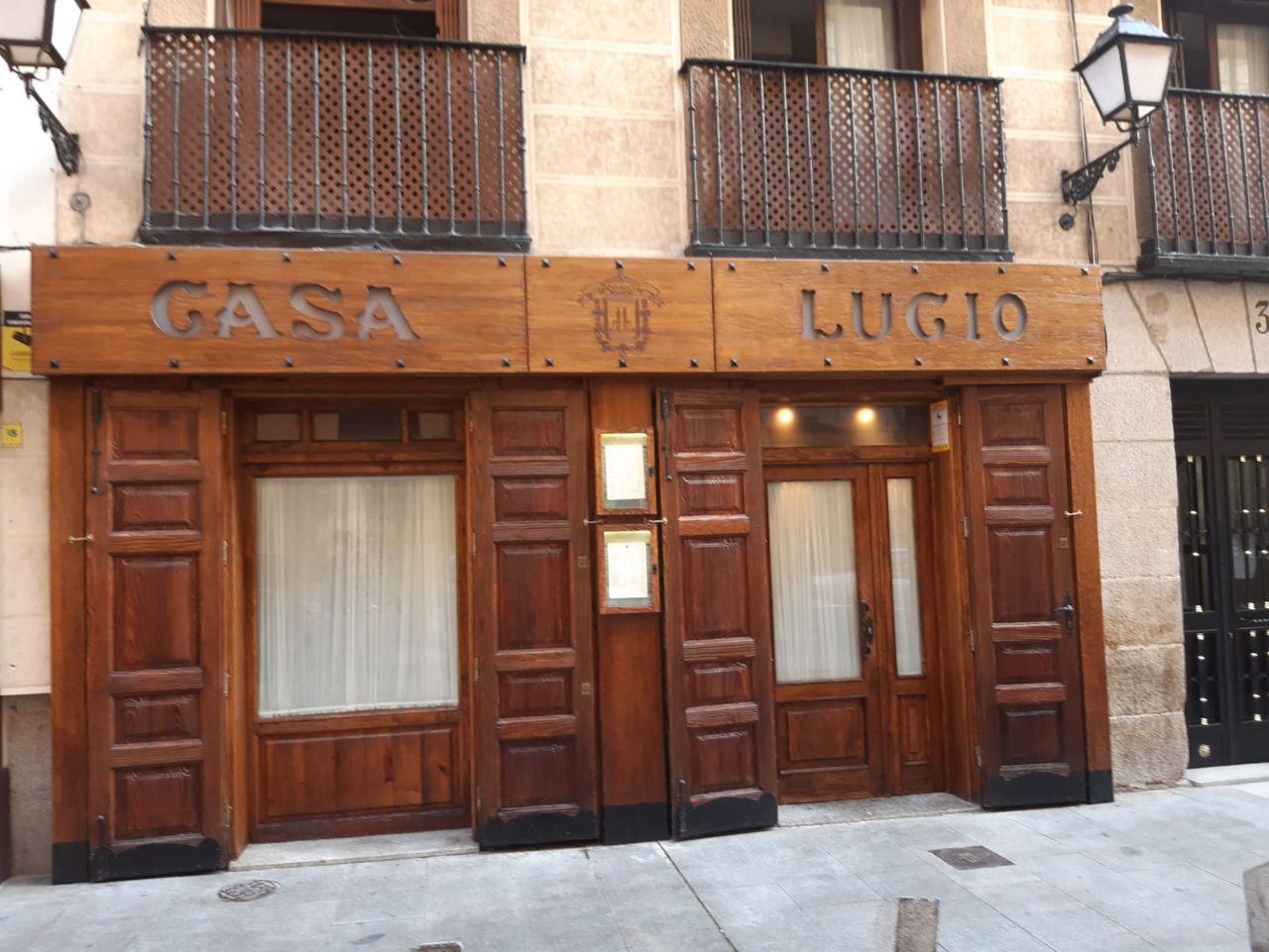 Il ristorante Casa Lucio, Madrid Il ristorante Casa Lucio, Madrid