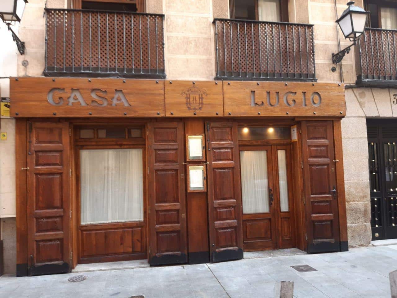 Il ristorante Casa Lucio, Madrid