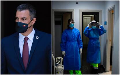 Coronavirus Spagna, Sanchez annuncia l'esercito contro la pandemia