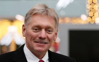 Kremlin spokesman Dmitry Peskov visits the Dream Island amusement park ahead of its upcoming inauguration in Moscow on February 27, 2020. (Photo by SHAMIL ZHUMATOV / POOL / AFP) (Photo by SHAMIL ZHUMATOV/POOL/AFP via Getty Images)