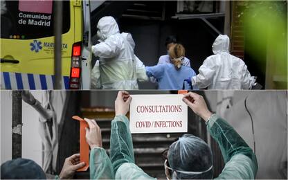 Coronavirus, Spagna e Francia tra i 10 Paesi del mondo con più contagi