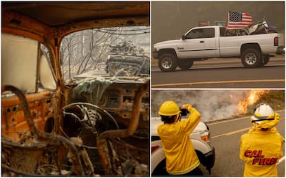 Incendi Usa, oltre 30 i morti. Trump vola in California. FOTO