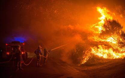 Spagna, gli incendi bruciano oltre 2.000 ettari di bosco in Galizia
