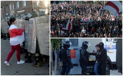 Bielorussia, migliaia in piazza: oltre 120 arresti nelle proteste