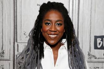 1191511784 NEW YORK, NEW YORK - DECEMBER 02: Tomi Adeyemi attends the Build Series to discuss 'Children of Virtue and Vengeance' at Build Studio on December 02, 2019 in New York City. (Photo by Dominik Bindl/Getty Images)