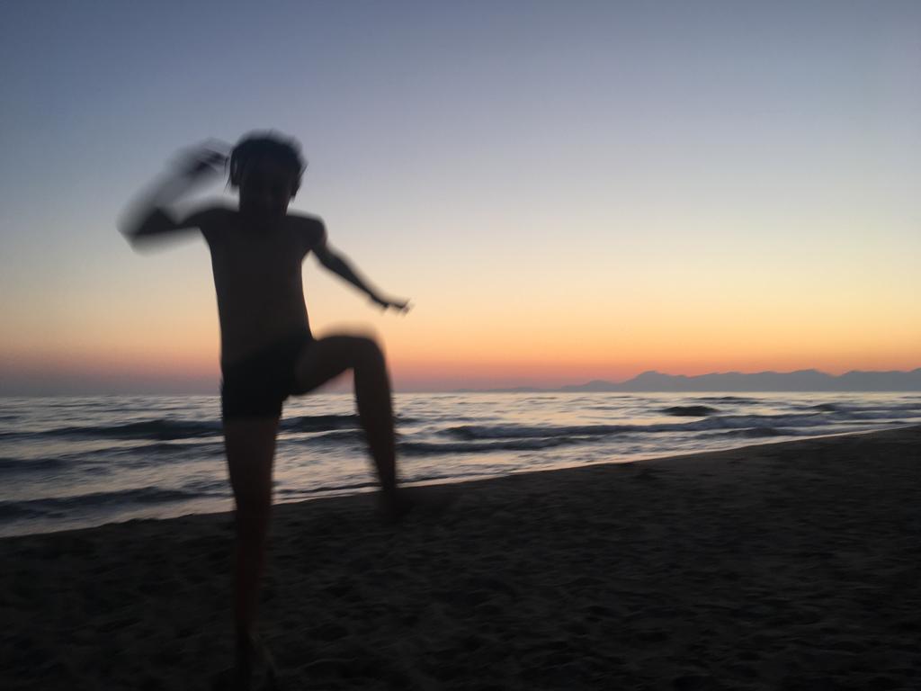 Romeo sulla spiaggia di Agropoli