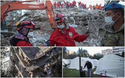 Terremoto nell’Egeo, in Turchia 64 morti e oltre 900 feriti