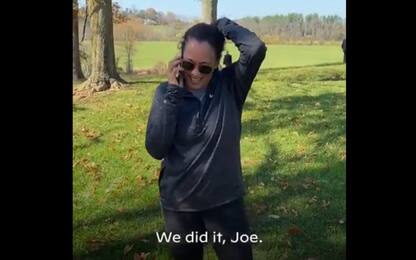 Usa 2020, Harris telefona a Biden: "Ce l'abbiamo fatta, Joe". VIDEO