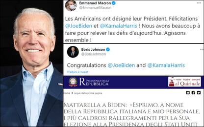 Usa 2020, Biden eletto presidente: reazioni italiane e internazionali