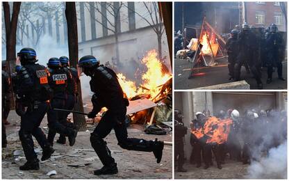 Parigi, scontri alla manifestazione contro la legge sulla sicurezza