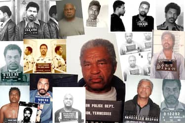 VARIOUS CITIES - In this handout photo provided by the Federal Bureau of Investigation, serial killer Samuel Little is seen in a composite image depicting multiple mug shots/booking photos from 1966-1995. Little, who is currently serving a life sentence, has confessed to 93 murders in 19 states over 35 years. The FBI has verified 50 of these cases so far, making Little the most prolific serial killer in U.S. history. (Photo by the FBI via Getty Images)