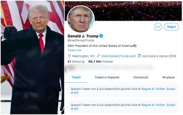 Trump bloccato da Twitter, Facebook e Instagram dopo assalto Congresso