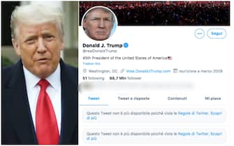 Donald Trump torna sui social