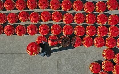 Cina, i preparativi per il festival delle lanterne