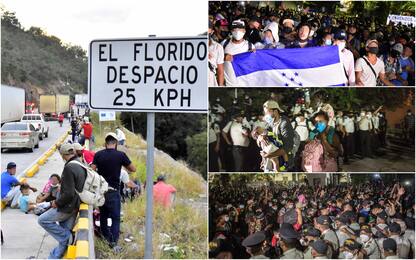 Almeno 4.500 migranti partiti dall’Honduras sono entrati in Guatemala