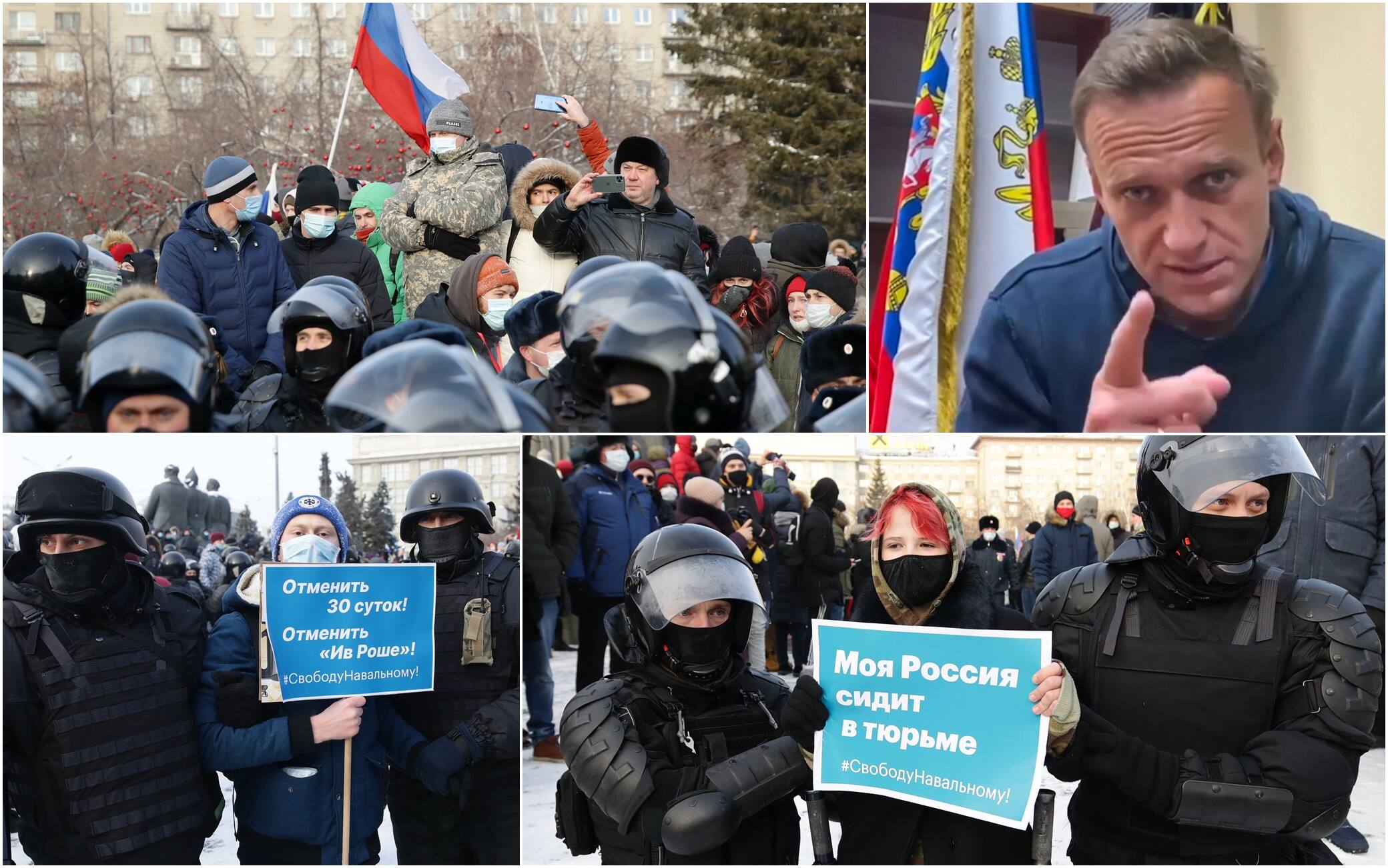 Manifestazioni, Navalny