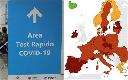 Covid, mappa colori Ue: quali sono zone rosse scure e cosa significano