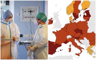 Covid, Bolzano e Friuli rosso scuro nella mappa Ue su zone a rischio