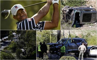 Incidente d’auto per Tiger Woods, polizia: “Fortunato a sopravvivere”
