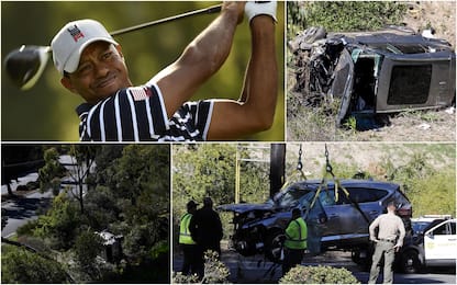 Incidente d’auto per Tiger Woods, polizia: “Fortunato a sopravvivere”