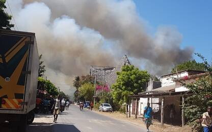 Kenya, incendio al Coral Key di Malindi: in fiamme le ville dei Vip
