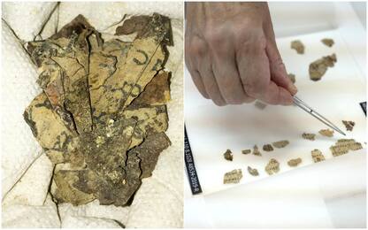 Israele, manoscritti biblici di 2mila anni fa scoperti in grotta. FOTO