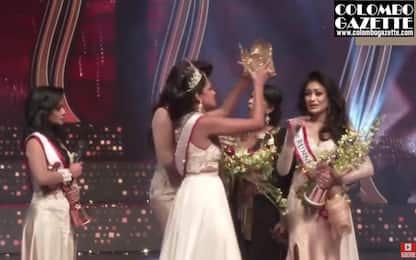 Miss Mondo Caroline Jurie arrestata dopo aggressione a Miss Sri Lanka