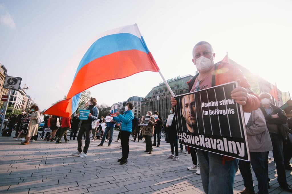 Mosca, proteste per Navalny