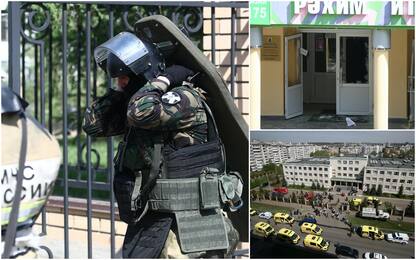 Russia, strage in una scuola di Kazan: almeno 11 morti. FOTO